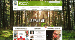 Desktop Screenshot of municipalite.duhamel.qc.ca